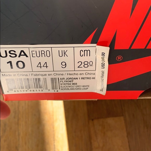 Air Jordan 1 Shadow FlyKnit - Picture 6 of 8